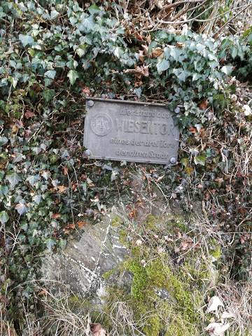 Wiesentor Schild